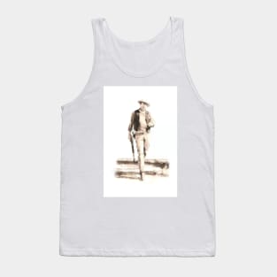 John Wayne watercolor Tank Top